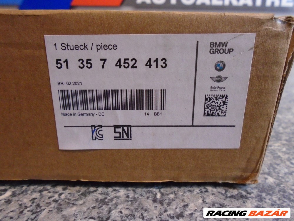 [GYÁRI ÚJ] BMW - Bal hátsó FIX ajtóüveg / 1-es , F40  4. kép